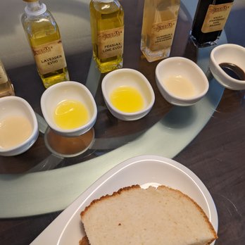 Spice & Tea Merchants - Informal olive oil and vinegar taste testing with freshly-baked bread. I loved the Persian Lime EVOO and most of the vinegars pictured here. - Herbs & Spices Near Me - Northville, Michigan Spice & Tea Merchants - Informal olive oil and vinegar taste testing with freshly-baked bread. I loved the Persian Lime EVOO and most of the vinegars pictured here. - Herbs & Spices Near Me - Northville, Michigan