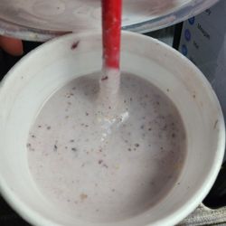 Cook Out - Blueberry cheesecake shake
