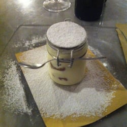 Ristorante Macelleria Maxelâ - Il fantastico tiramisù in mini arbanella.