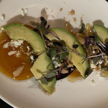 Bocado Tapas Wine Bar - Beet salad with avocado - Tapas Bars Near Me - Wellesley, Massachusetts