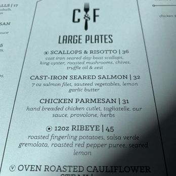 Cork & Fork - Sample menu - Pizza Near Me - Harrisburg, Pennsylvania