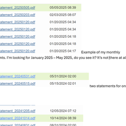 Realty 618 - Errors on simple monthly statements. Just a small example.