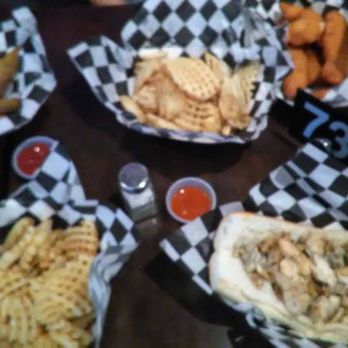 Cleavers - chicken cheesesteak, chicken fingers, waffle fries, fried pickles. - Cheesesteaks Near Me - Philadelphia, Pennsylvania
