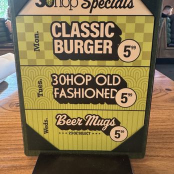 30hop - Specials menu - Breakfast & Brunch Near Me - OMAHA N, Nebraska