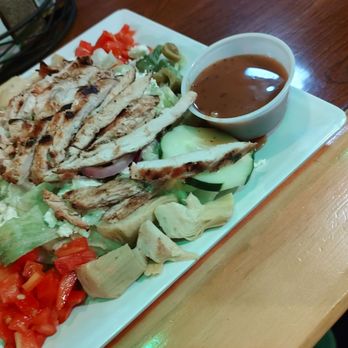 O'Keefe's Tavern - Mediterranean chicken salad - American Near Me - Clearwater, Florida O'Keefe's Tavern - Mediterranean chicken salad - American Near Me - Clearwater, Florida