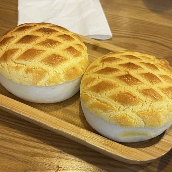 Mr SiuMai - Pineapple Buns With Custard - Dim Sum Near Me - San Jose, California Mr SiuMai - Pineapple Buns With Custard - Dim Sum Near Me - San Jose, California