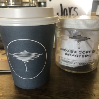 Indaba Coffee - 12oz house butterscotch oat milk latte - Coffee & Tea Near Me - Spokane, Washington Indaba Coffee - 12oz house butterscotch oat milk latte - Coffee & Tea Near Me - Spokane, Washington