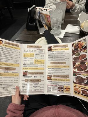 Menu photo 3 Texas Roadhouse Henderson, NV