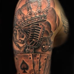 Datattoo - Fantasie Tattoo, freihändig, Datattoo