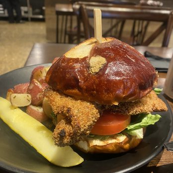 The Deli on Crown - Crispy Schnitzel Sandwich - Delis Near Me - Mequon, Wisconsin