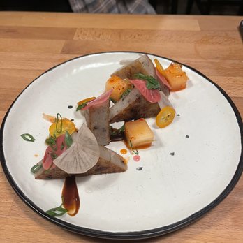 Wooden Bar - Daikon Rice Cakes - Noodles Near Me - Worcester, Massachusetts