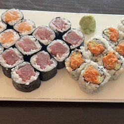 Vic's sushi Havertown - 3 roll special (salmon, tuna & spicy tuna)