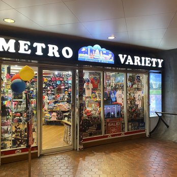 Metro Variety Shop - Located at the metro entrance below the escalators - Souvenir Shops Near Me - Washington, DC, District of Columbia Metro Variety Shop - Located at the metro entrance below the escalators - Souvenir Shops Near Me - Washington, DC, District of Columbia