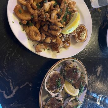 The Daily Catch - The stuffed clam is cold inside... not fresh and COLD - Seafood Near Me - Boston, Massachusetts The Daily Catch - The stuffed clam is cold inside... not fresh and COLD - Seafood Near Me - Boston, Massachusetts