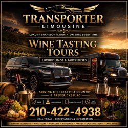The Transporter Limousine Service of San Antonio - Let the Transporter take you to winetasting and style