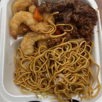 Panda Express - Nasty Honey Walnut Shrimp and Beijing Beef - Chinese Near Me - Opelika, Alabama
