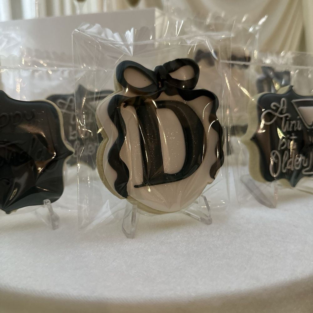 Tanya’s Cookies - Custom 40th sugar cookies - Desserts Near Me - Menifee, California