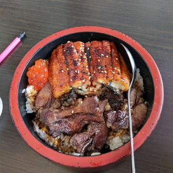 Sushi Man - Eel and beef - Sushi Bars Near Me - Newton, Massachusetts Sushi Man - Eel and beef - Sushi Bars Near Me - Newton, Massachusetts
