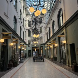 The Coffee Collective - Hallway before the entrance to Coffee Collective