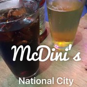 Photo of Legendary McDini's - National City, CA, United States. Bud light n soda ;)