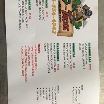 G-Tacos Mexican Food - menu - Food Trucks Near Me - Plain City, Ohio G-Tacos Mexican Food - menu - Food Trucks Near Me - Plain City, Ohio