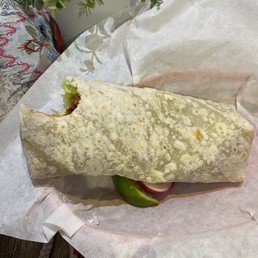 Americano Al Pastor Burrito Americano Al Pastor Burrito
