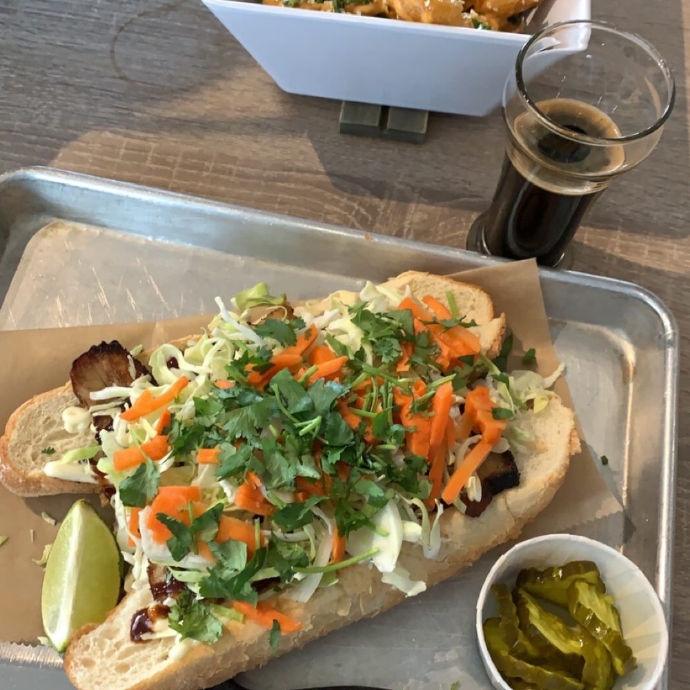 Mammoth Brewing - Shrimp and Bahn Mi - Breweries Near Me - Mammoth Lakes, California Mammoth Brewing - Shrimp and Bahn Mi - Breweries Near Me - Mammoth Lakes, California