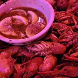 Boiled crawfish