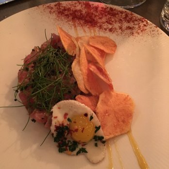 Parc - Tuna tartare with quail egg was awesome - New American Near Me - Detroit, Michigan