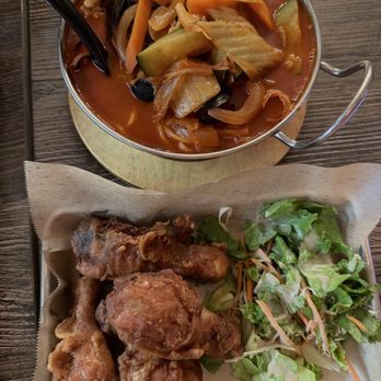 Banju - Spicy Seafood Noodles, Crispy chicken wings - Chicken Wings Near Me - Pleasant Hill, California