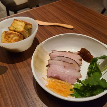 Prelude - Pork Belly with biscuits. - Southern Near Me - San Francisco, California Prelude - Pork Belly with biscuits. - Southern Near Me - San Francisco, California