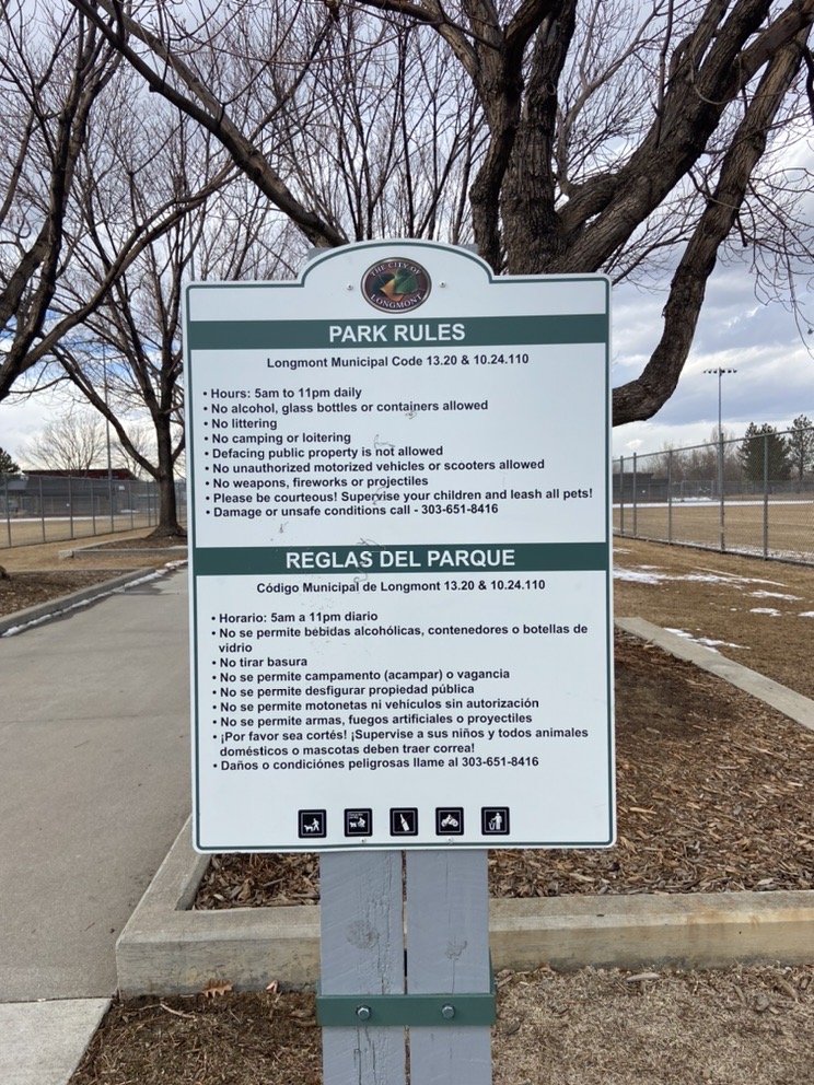 GARDEN ACRES PARK Updated September 2024 2058 Spencer St, Longmont