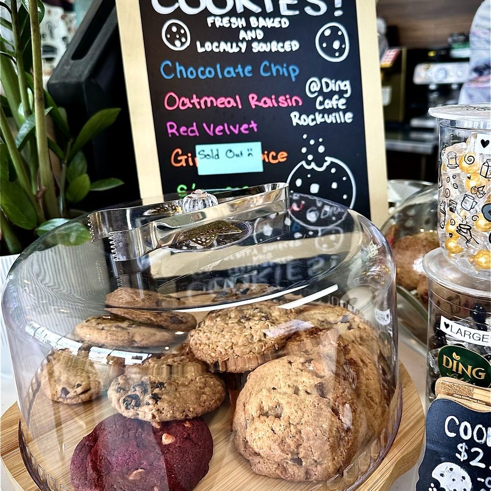 Ding Cafe - Fresh new cookies. - Coffee & Tea Near Me - Rockville, Maryland Ding Cafe - Fresh new cookies. - Coffee & Tea Near Me - Rockville, Maryland