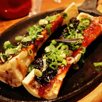 Fat Choy - Roasted Marrow with Onion Jam - New American Near Me - Las Vegas, Nevada Fat Choy - Roasted Marrow with Onion Jam - New American Near Me - Las Vegas, Nevada