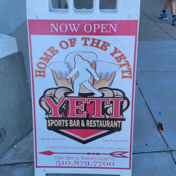 Yeti Sports Bar & Restaurant - Sports Bars Near Me - Berkeley, California