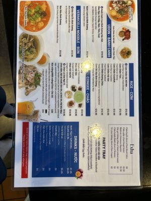 Menu photo 6 Binh Duong Quan Westminster, CA