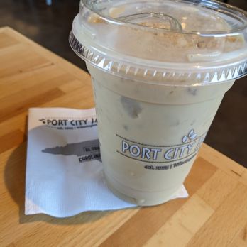 Port City Java - Cold brew with (a lot of) cream at Port City Java - Cafes Near Me - Jacksonville, North Carolina Port City Java - Cold brew with (a lot of) cream at Port City Java - Cafes Near Me - Jacksonville, North Carolina