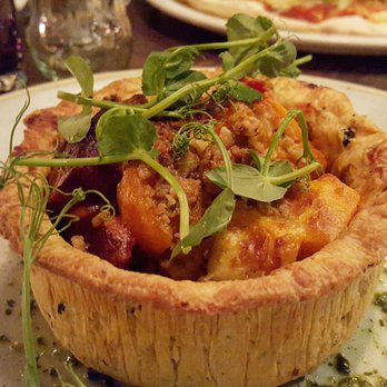 The Swan Inn - Main - Winter Vegetable Tart - British Near Me - Broadway, WOR The Swan Inn - Main - Winter Vegetable Tart - British Near Me - Broadway, WOR
