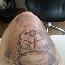 Touché Tattoo - W trakcie sesji u Oli Luqluq :-)