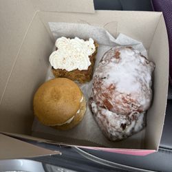 Kickshaws Gluten-Free Bakery - Whoopie pie, carrot cake, and apple fritters