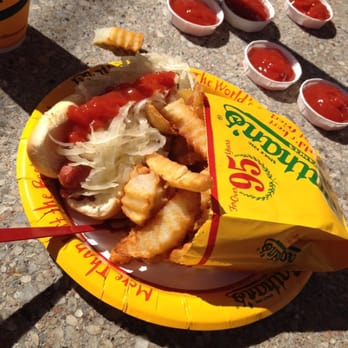 Nathan's Famous - Hot Dogs Near Me - Brooklyn, New York