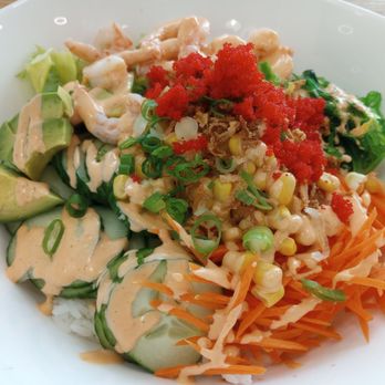 Maki Sushi & Poke - Shrimp poke bowl $18.50. - Japanese Near Me - Ottawa, Ontario