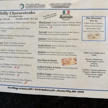 Philly Time - Menu - Cheesesteaks Near Me - Kansas City, Missouri Philly Time - Menu - Cheesesteaks Near Me - Kansas City, Missouri