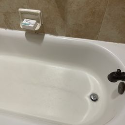 Mildew in tub Mildew in tub