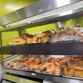 Real Caribbean Pot - They usually have 2 types of soups going, and ALL of these go good w the soups - Caribbean Near Me - Brooklyn, New York