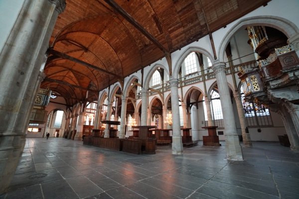 Oude Kerk Amsterdam by null