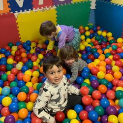 Orchard School - Joyful Jumps and Giggles Galore: Adventures in the Ball Pit!