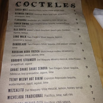 En Su Boca - Cocktail menu - Mexican Near Me - Richmond, Virginia En Su Boca - Cocktail menu - Mexican Near Me - Richmond, Virginia