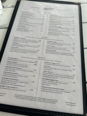 Menu photo 3 Mangoes Key West, FL Menu photo 3 Mangoes Key West, FL