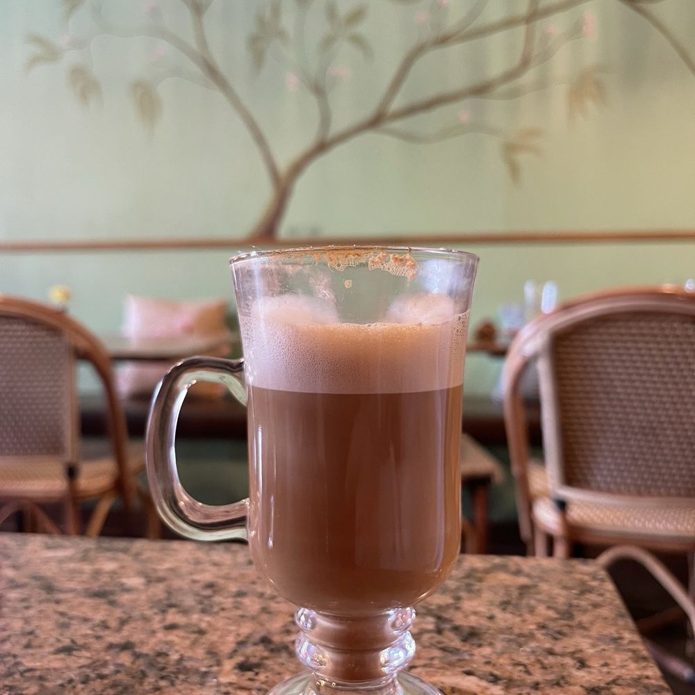 Pink Flamingo - Café latte with oat milk - Breakfast & Brunch Near Me - Madison, Wisconsin Pink Flamingo - Café latte with oat milk - Breakfast & Brunch Near Me - Madison, Wisconsin